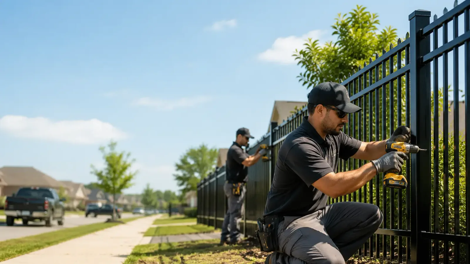 Metal Fence Installation in Pearl River, LA